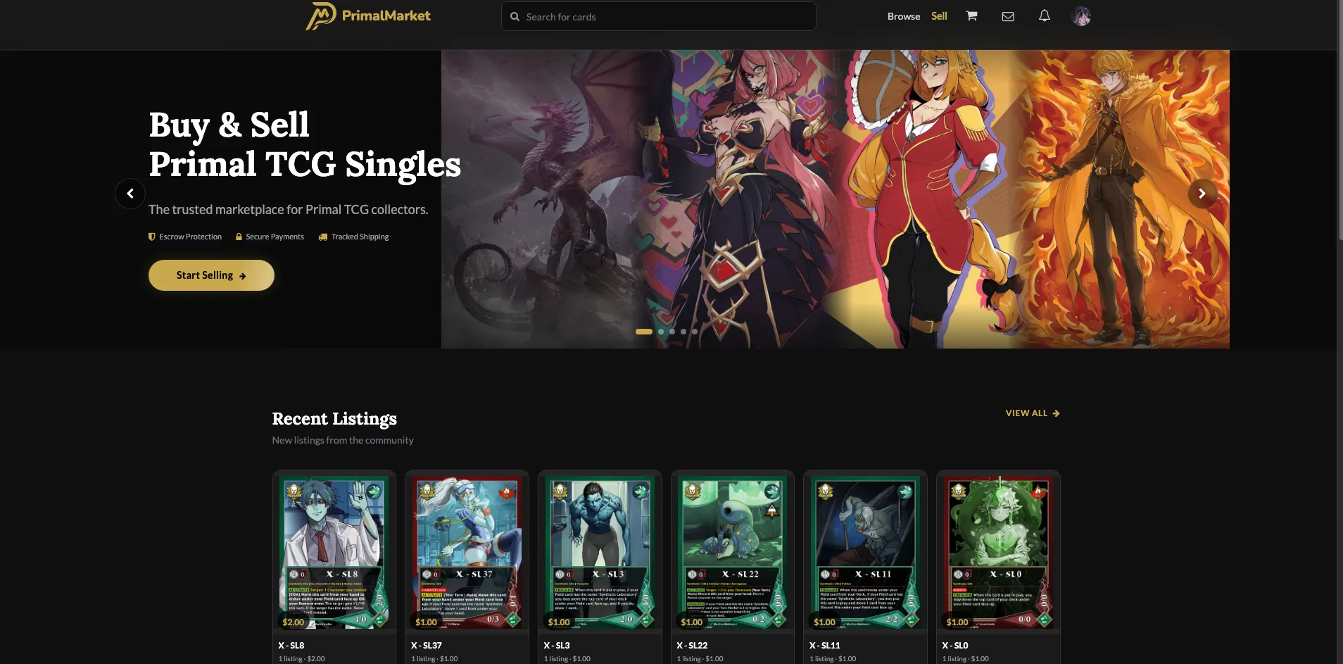 PrimalMarket - PrimalMarket